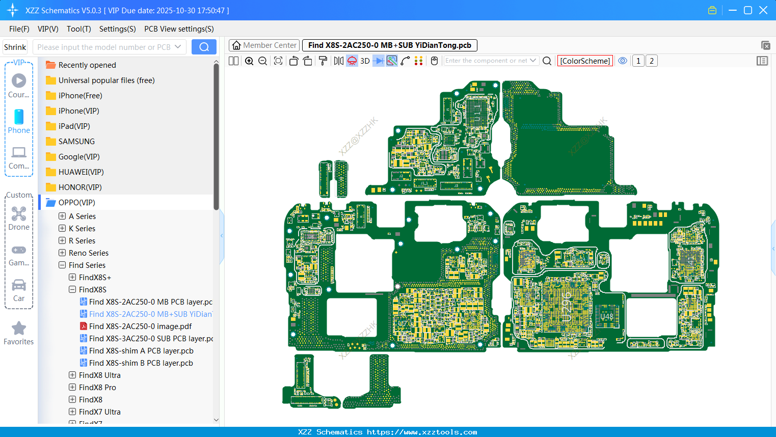 Find X8S-2AC250-0 MB+SUB bitmap